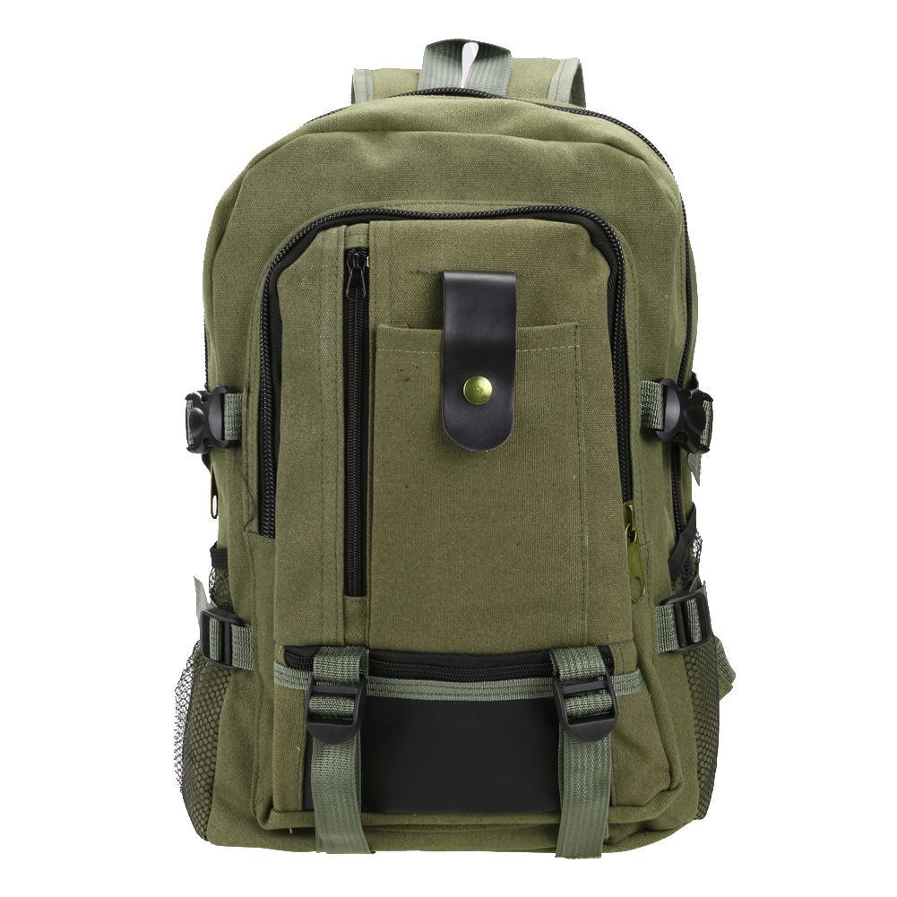 MT. EVERYWHERE™ – Canvas Hiking Backpack for Outdoor Sports, with Travel Rucksa