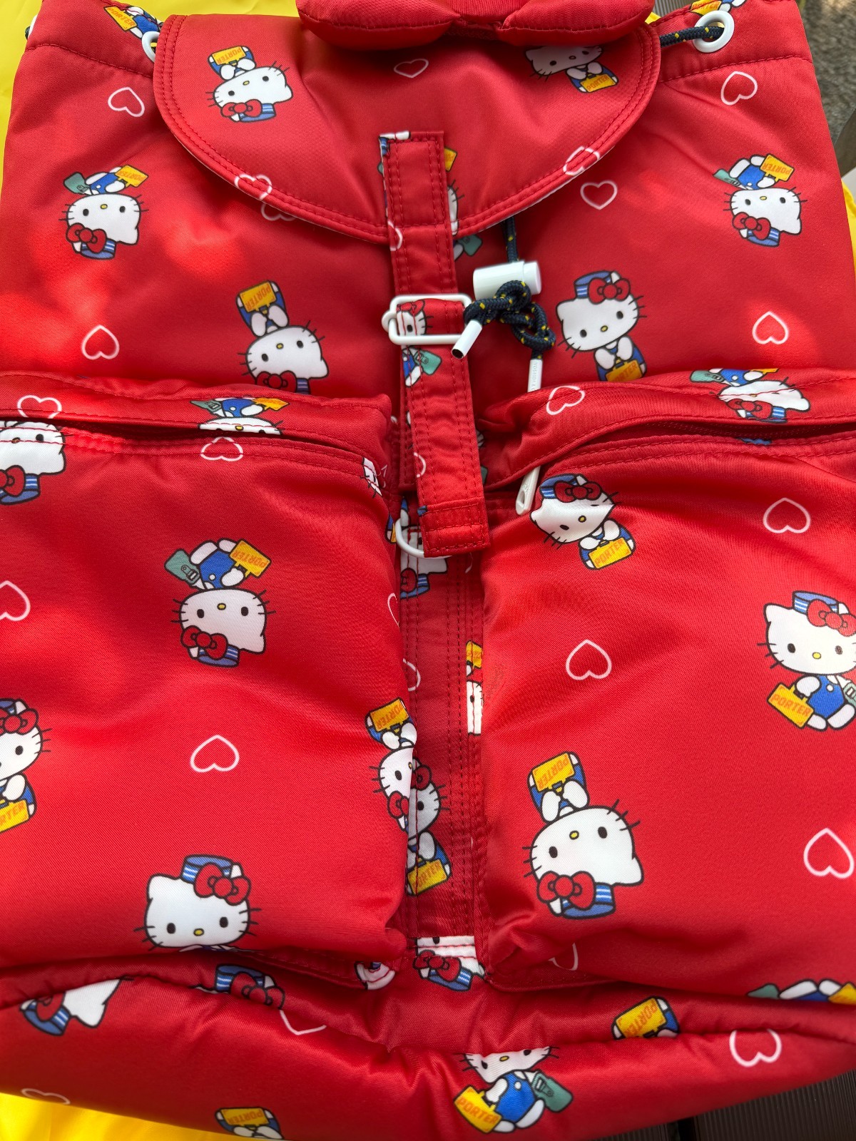 PORTER × HELLO KITTY SACKPACK Yoshida & Co. 90th Anniversary Limited Edition