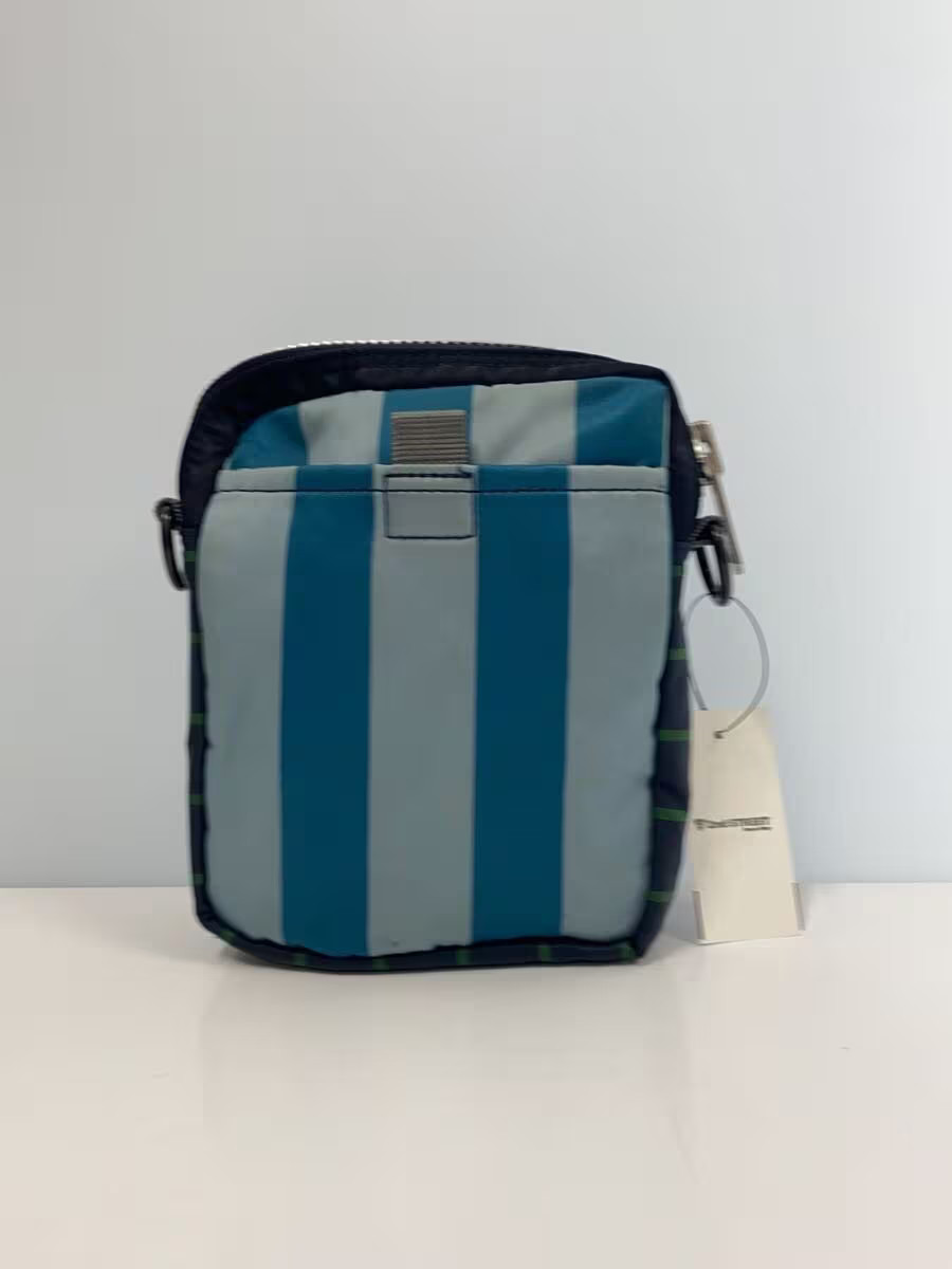 PORTER Paul Smith 22SS VERTICAL SHOULDER BAG Nylon RED Striped 381 16851