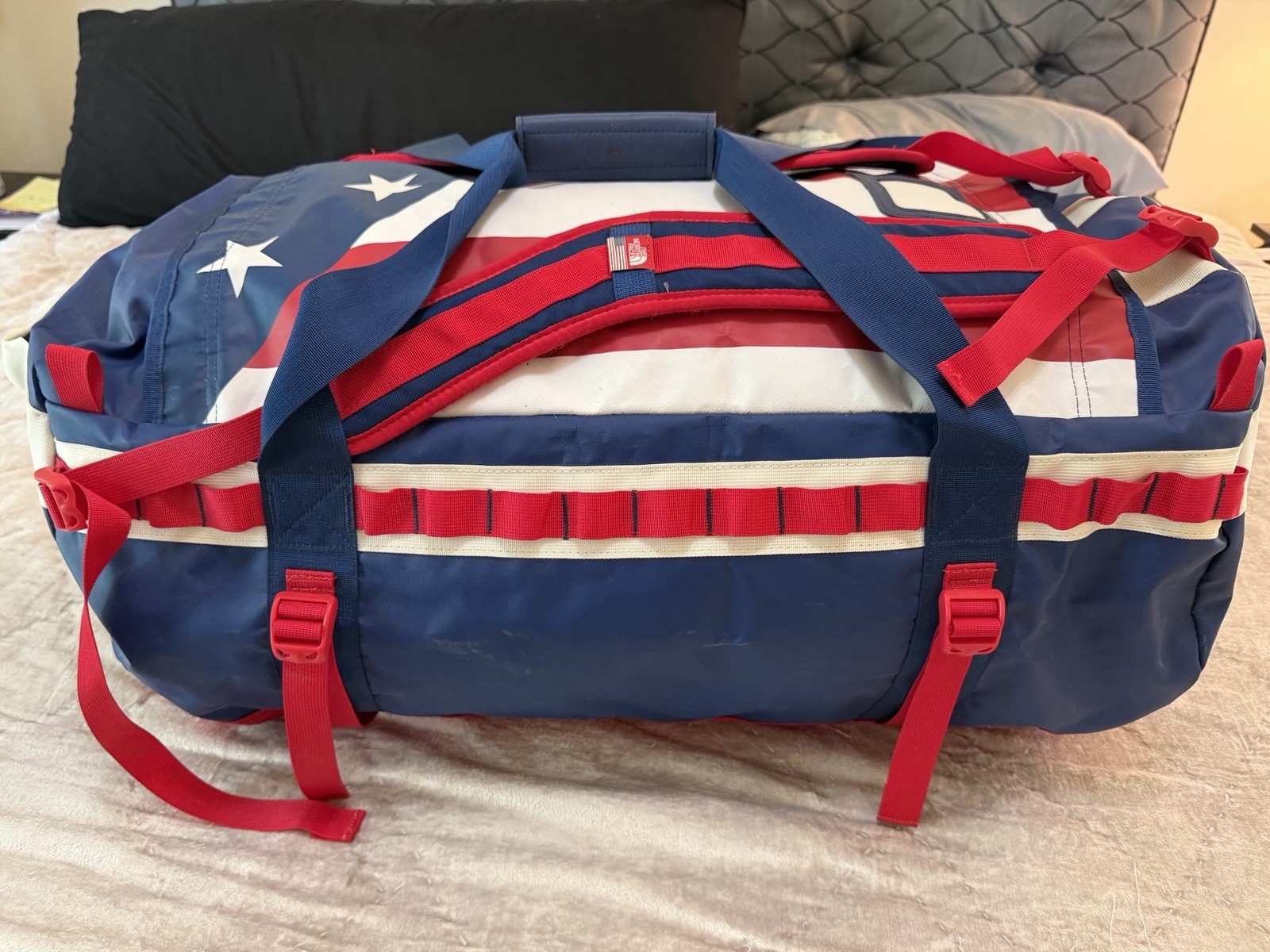 The North Face Basecamp Duffel Bag Limited Edition Sochi Olympics RU/14 American