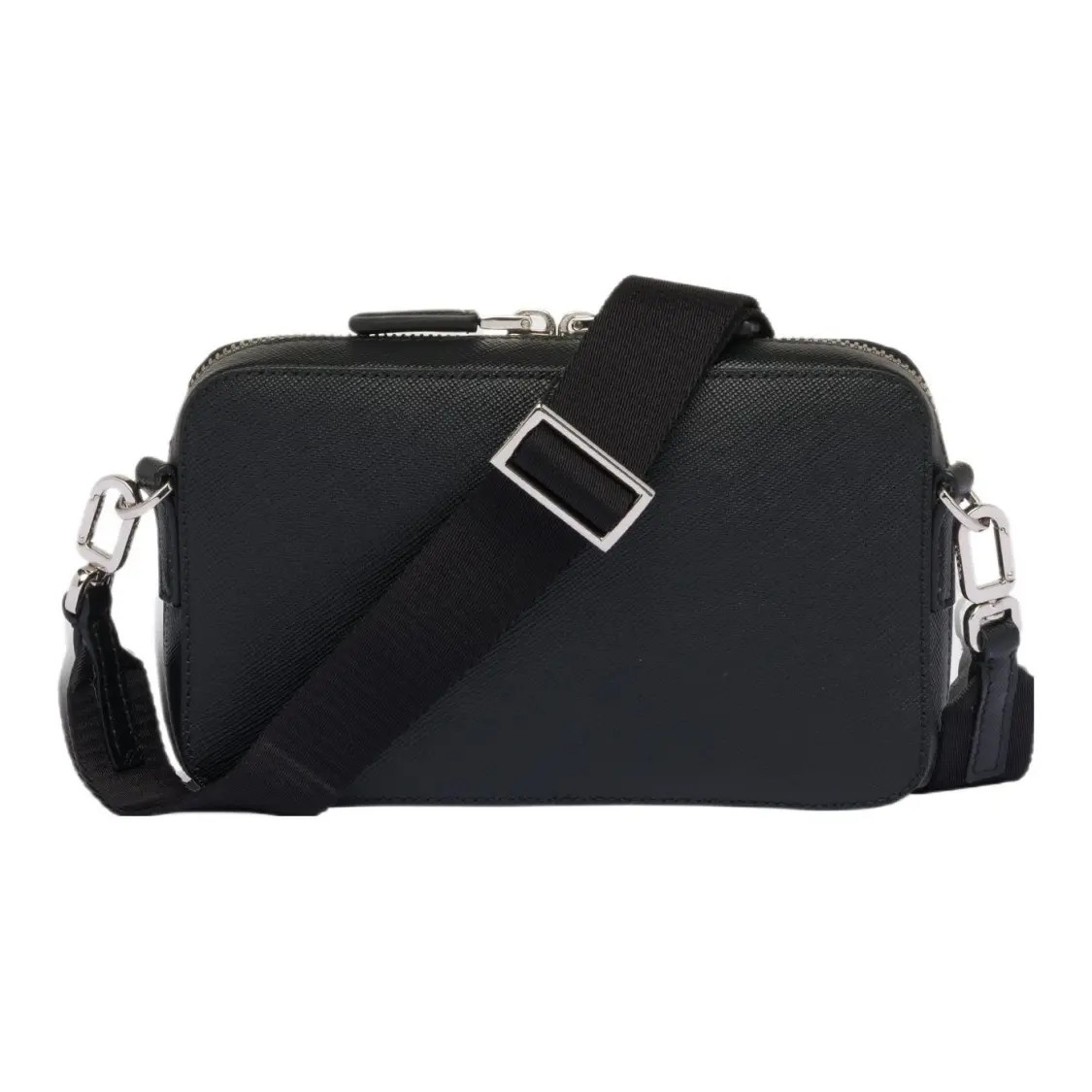 PRADA Brique Leather Crossbody bag Men’s 7.5×1.4×4.5 in