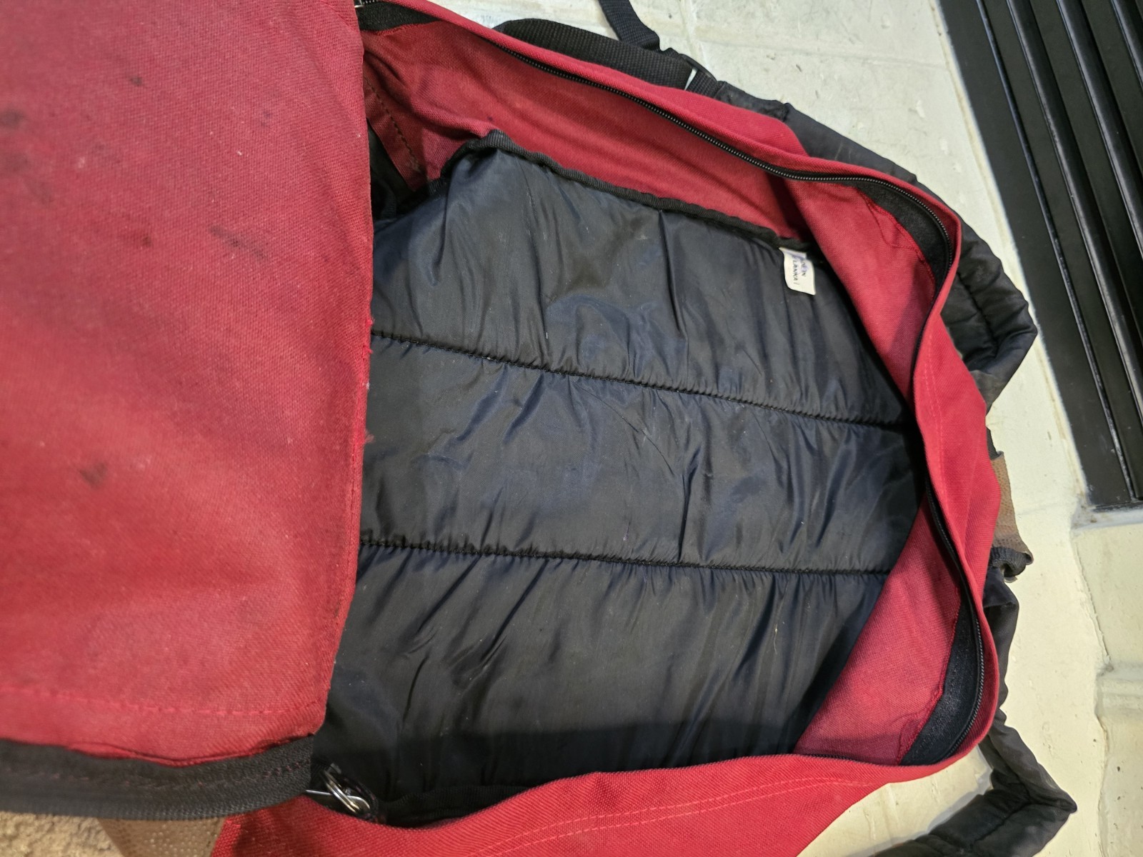 Spalding Backpack For Men Red Made In Sri Lanka