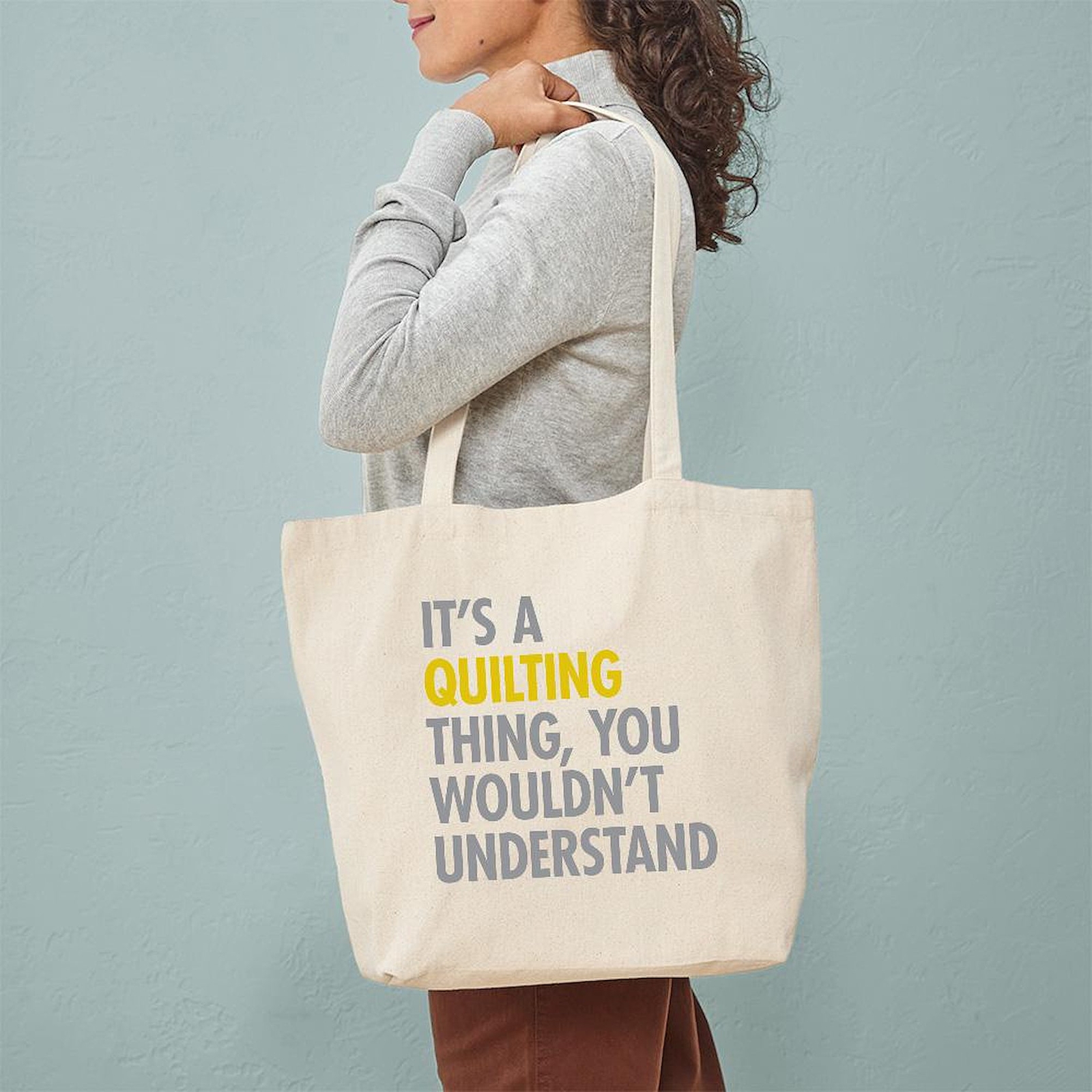 CafePress Its A Quilting Thing Tote Bag (1403233701)