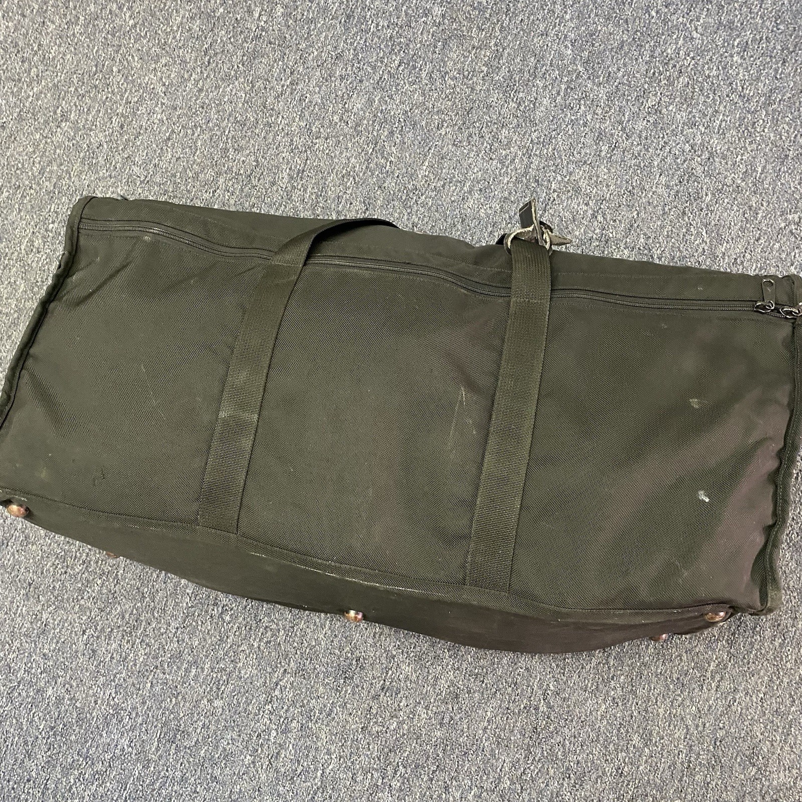 Vintage Tumi Black Ballistic Nylon XL Travel Duffle Bag Weekend Carry On 30”