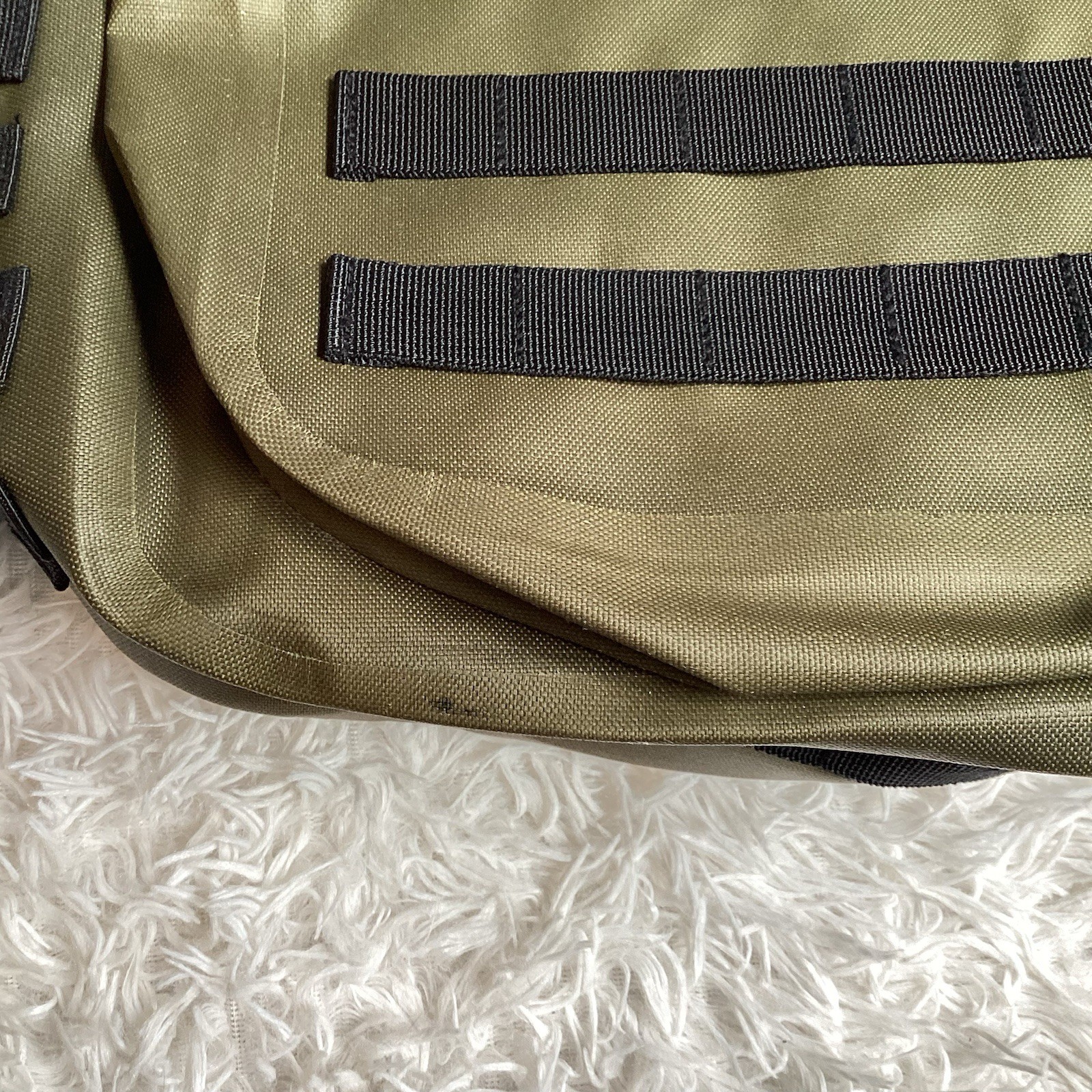 Hurley First Light Backpack Green Nylon Durable Water Resistant Surf Skate