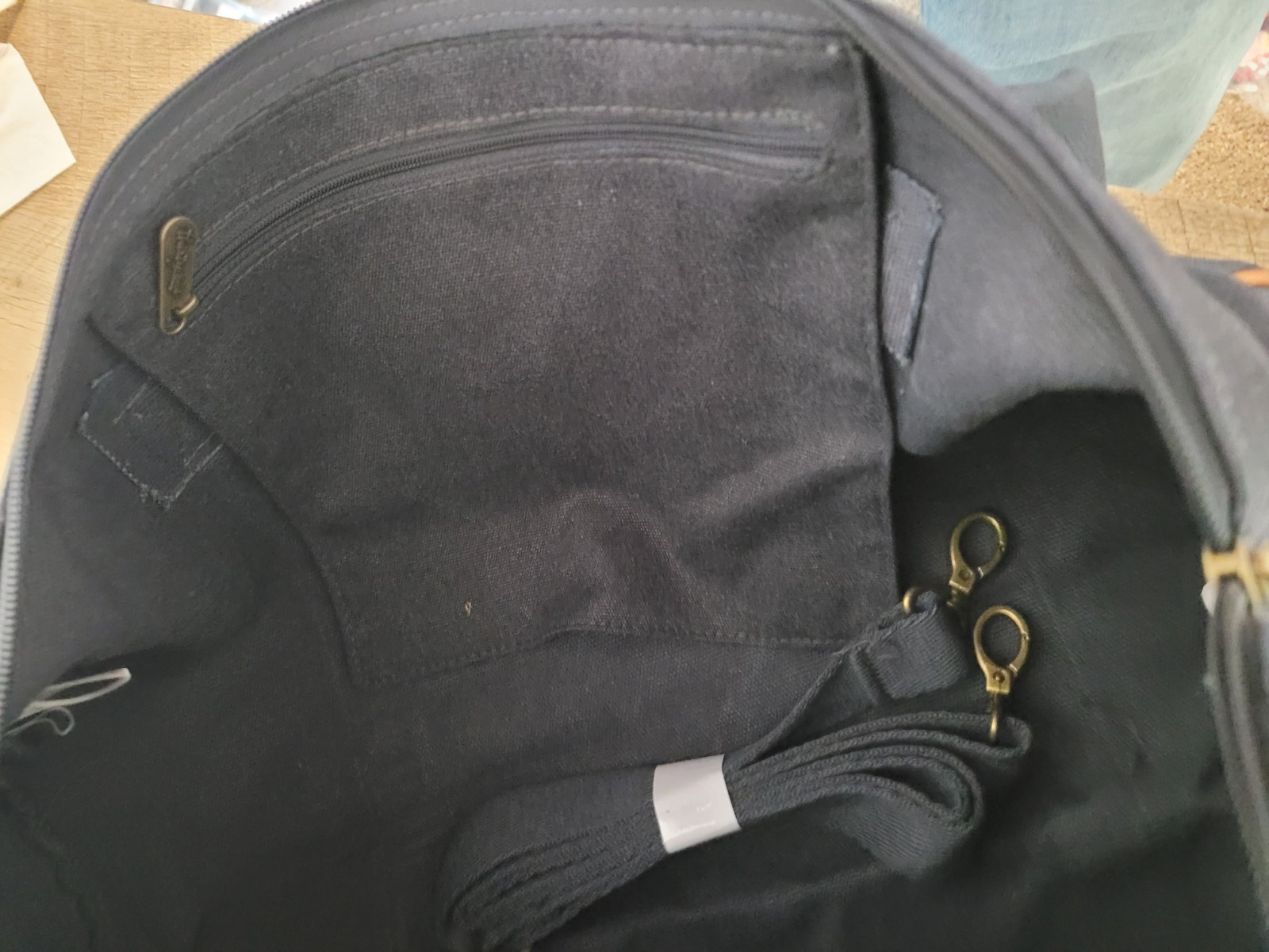 Thrity One Blue Denum Duffle Bag