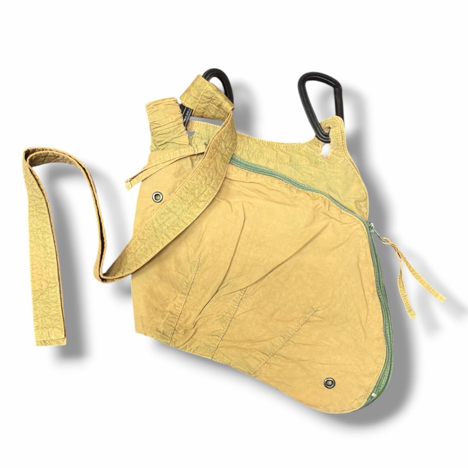 Unused JIAN YE 25SS BASIC UNIT 03 Shoulder Bag JI-25SS-BU03 DYED YELLOW 11262M