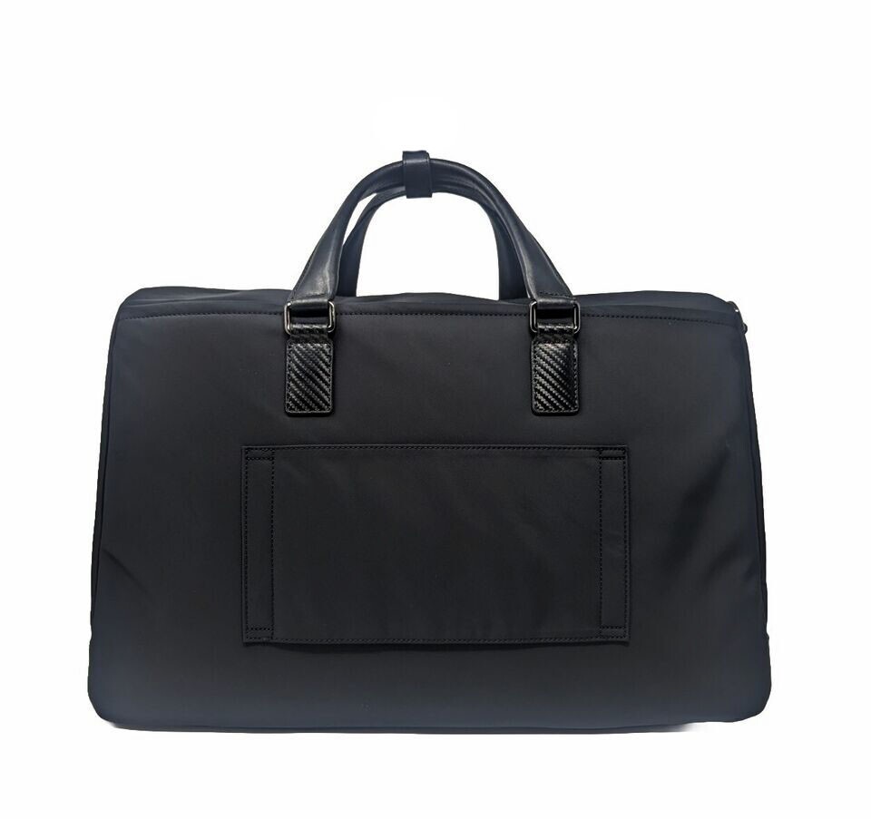 New TUMI Newbury Duffel black carbon fiber travel bag carry-on luggage Monroe