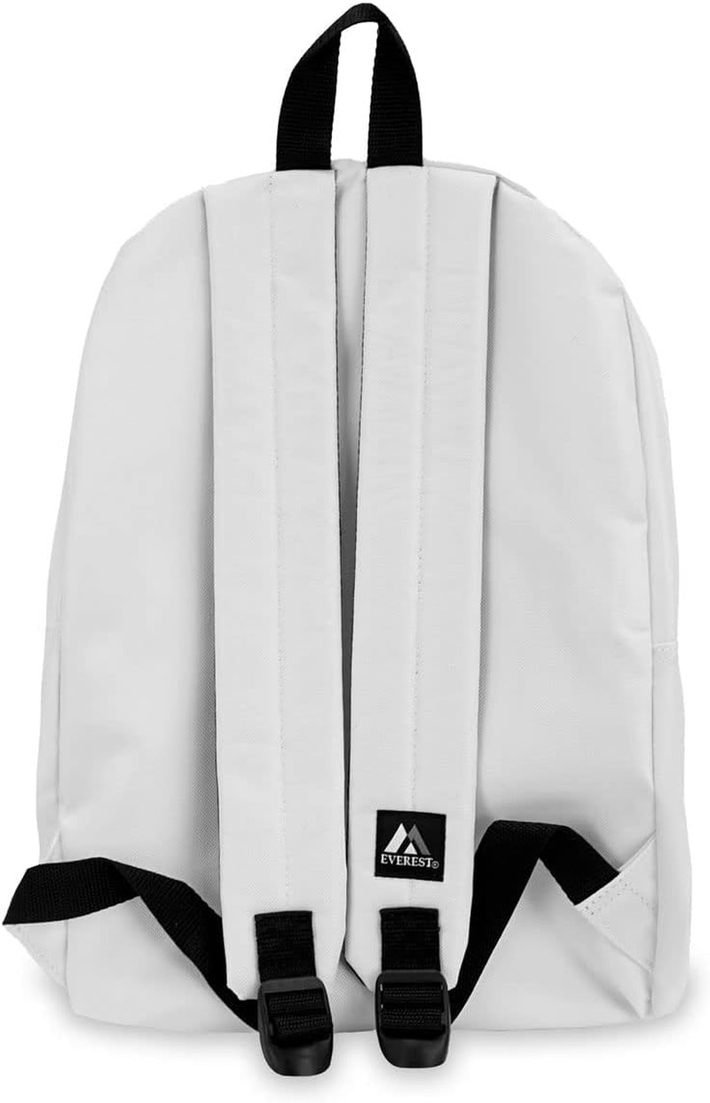 Luggage Basic Backpack, White, Medium