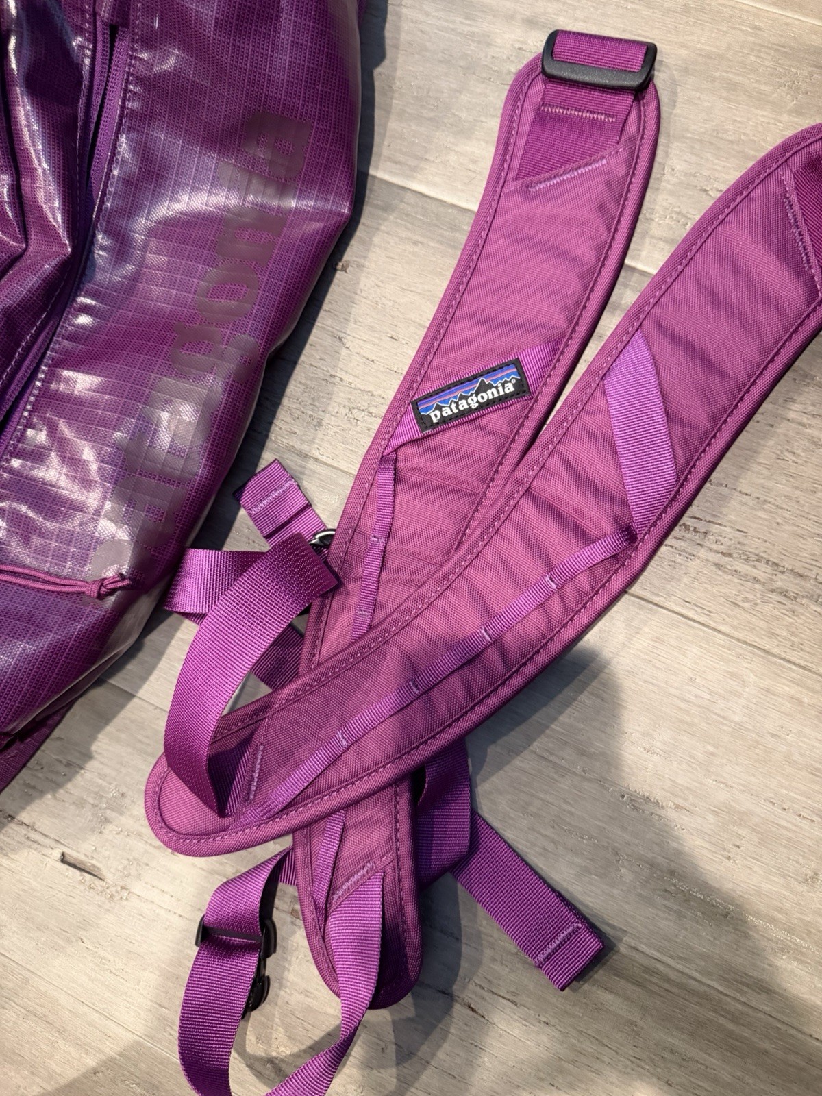PATAGONIA BLACK HOLE 60L DUFFEL BAG PURPLE