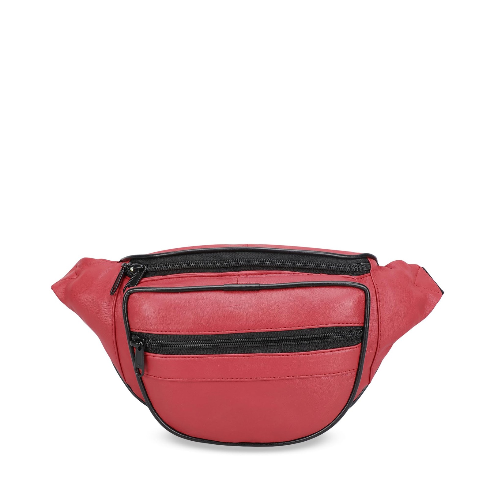 Leatherboss Genuine Leather One-size-fits-most (up to 38 inches waist), Red