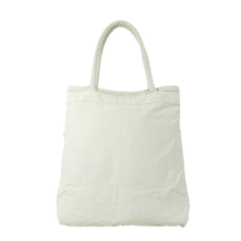 Authentic PORTER Yoshida Kaban Tote Bag MILE Nylon Cotton Twill Off-White USED