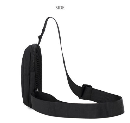 Men’s Shoulder Bag Oxford Chest Bag Sling Crossbody Bag Casual Travel Phone Bag