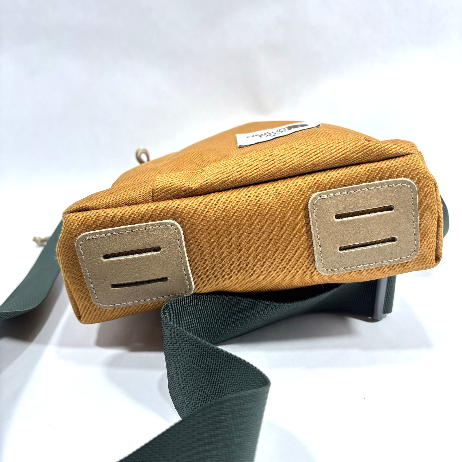 The North Face Crossbody Utility Brown Green Strap Bag Unisex