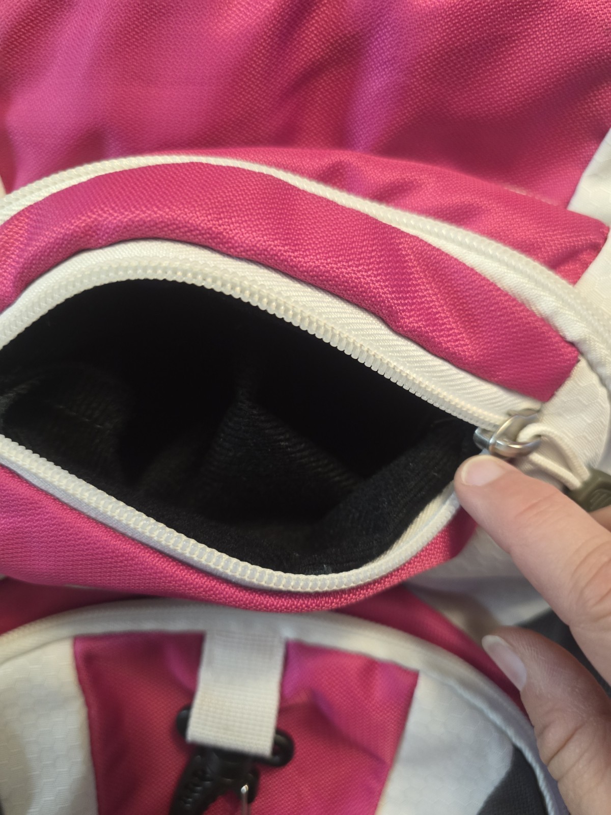 High Sierra Grip Pink Gray Backpack School Travel Hiking Laptop Book Bag Daypack