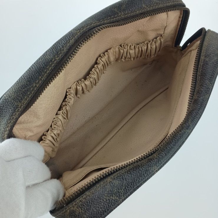 LOUIS VUITTON Monogram Truss Toilette 23 Second Bag Unisex Vintage 15x23x6cm