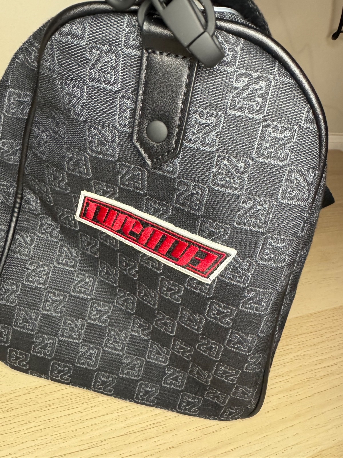 Nike Jordan Monogram Champion Luxury 25L Duffle Bag MM9157-023 Size Medium NEW