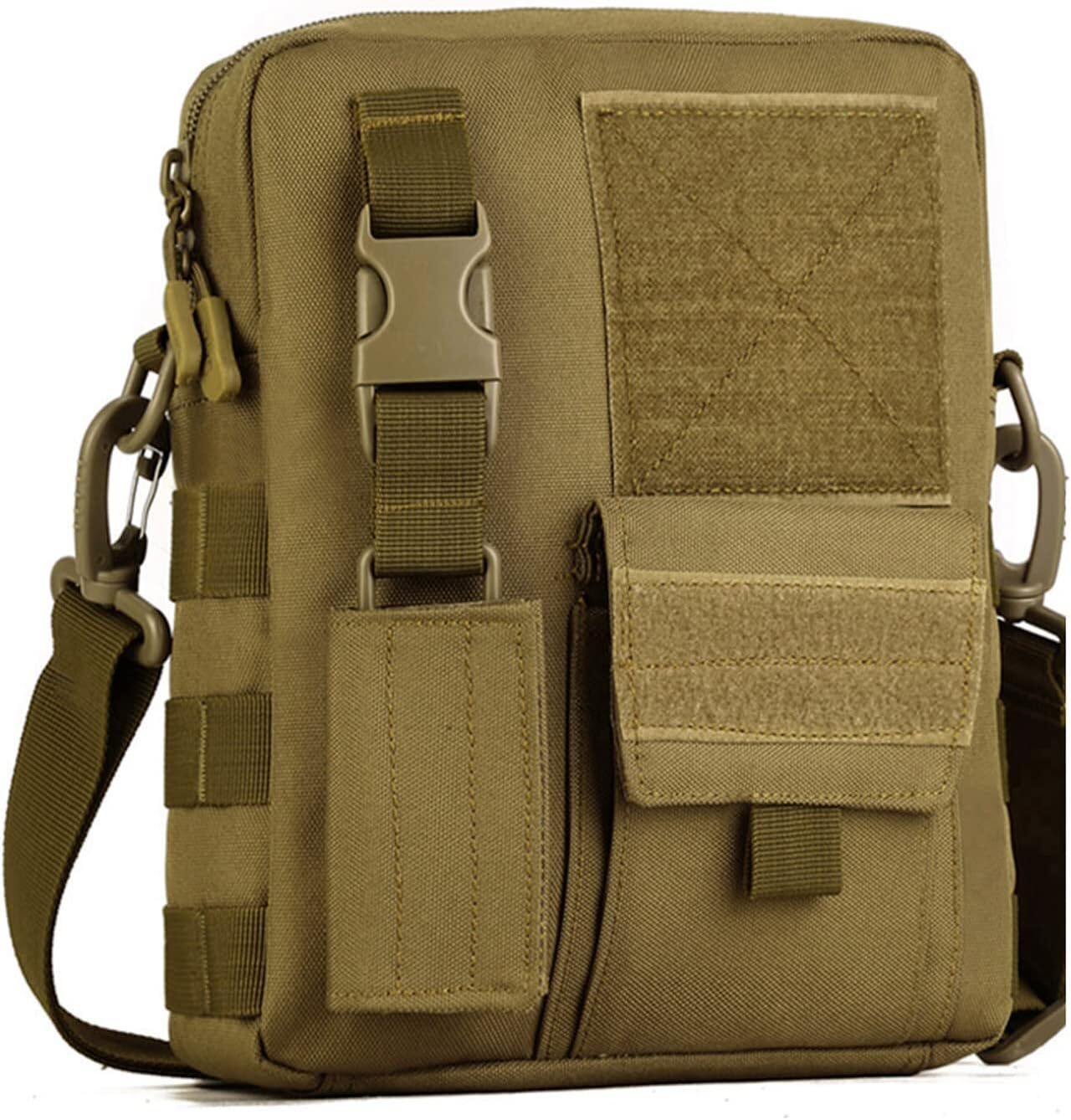 Outdoor Small Canvas Messenger Bag Tactical Classic Vintage Shoulder Casual Pack