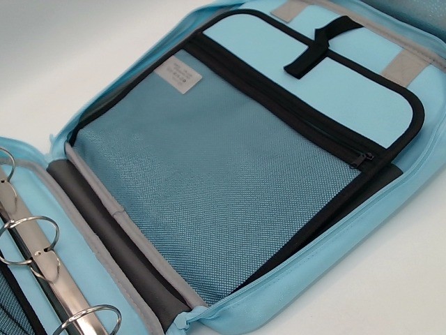 Business Briefcase School Laptop Bag Shoulder Bags Blue 15.6-in Notebook