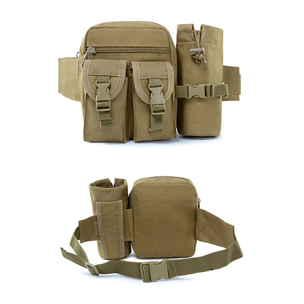 Tactical Waist Fanny Pack Utility Pouch Military Pocket Holder Water Bottle Bag