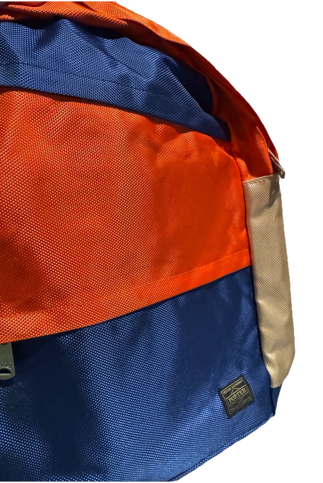 Head Porter Final Collection SS19 Colorblock Daypack Orange/Blue Made In Japan