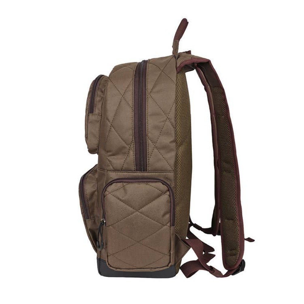 Fieldstone Quilted Brown Backpack