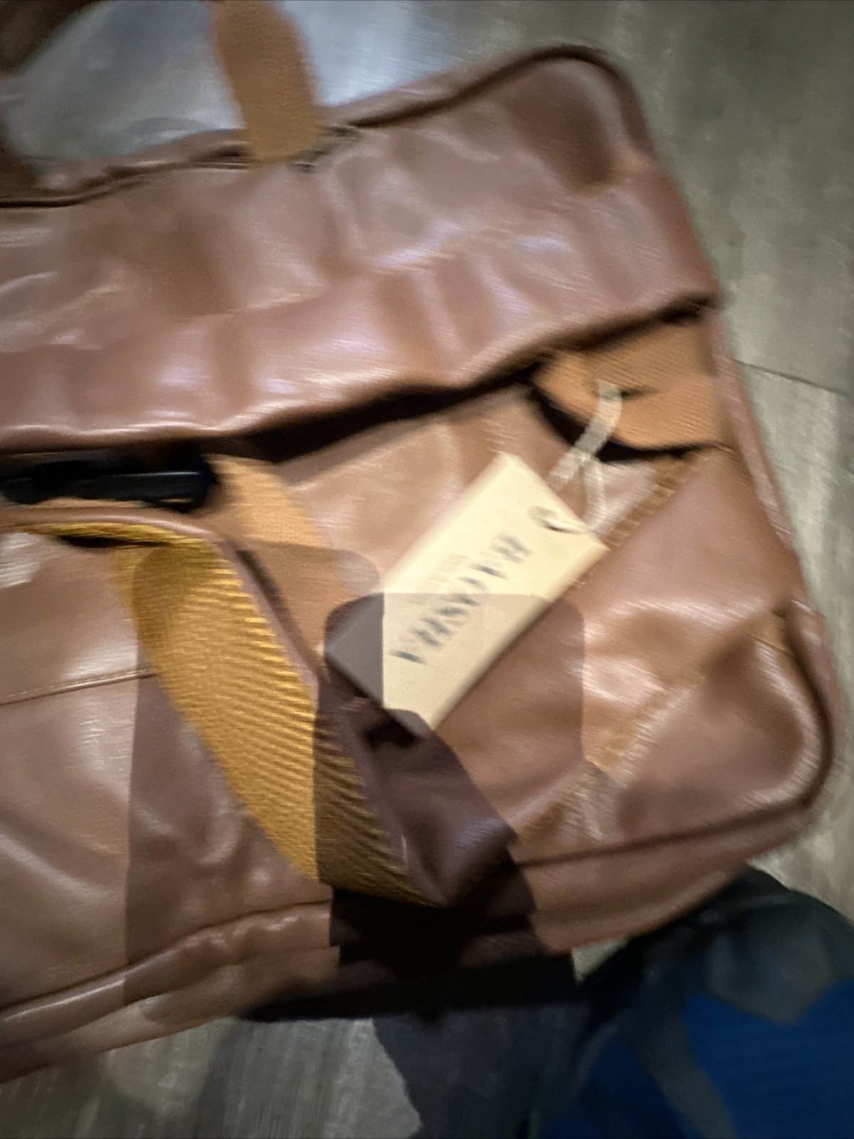 Leather Men Backpack Baosha Stylish Weekender Travel Duffel Tote Bag Hiki
