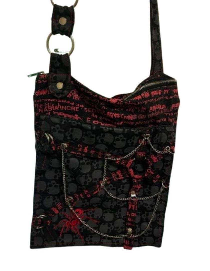 H.Naoto Skull Shoulder Bag 32cm x 29cm Archive Collection