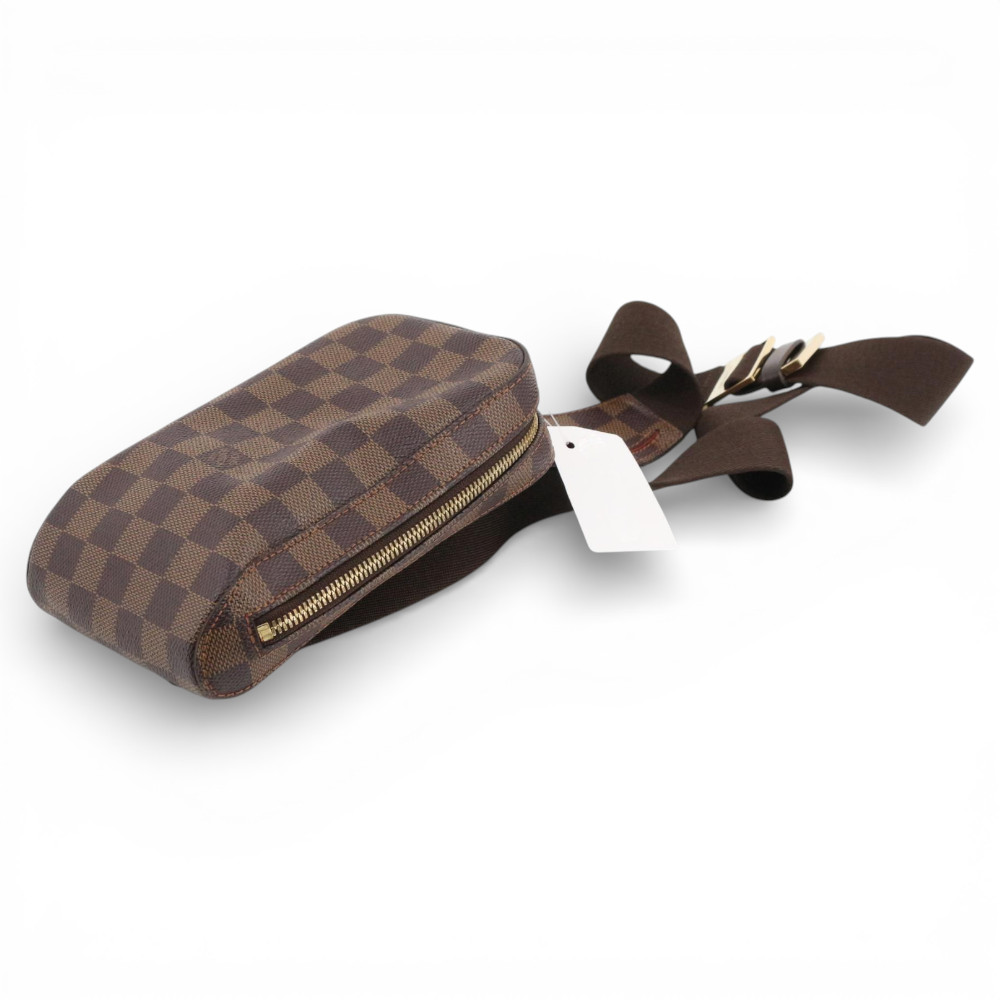 Louis Vuitton Damier Geronimos Body Bag N51994 Daily Essentials 4.7in x 7.5in