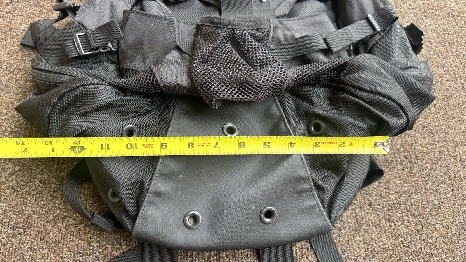 Y2K Oakley Icon 3.0 Tactical Backpack Stealth Black Military Travel Hiking READ