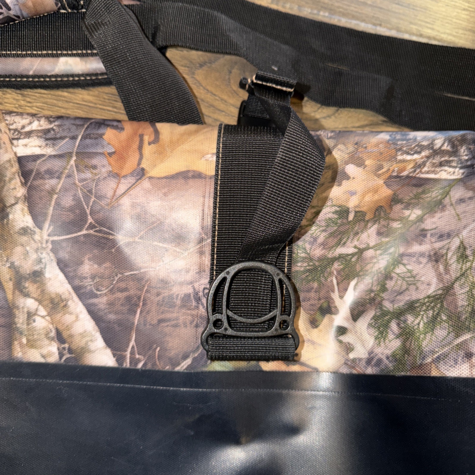 Retired RTIC Waterproof Duffle Bag 140L Kanati Camo Backpack Straps Heavy Duty