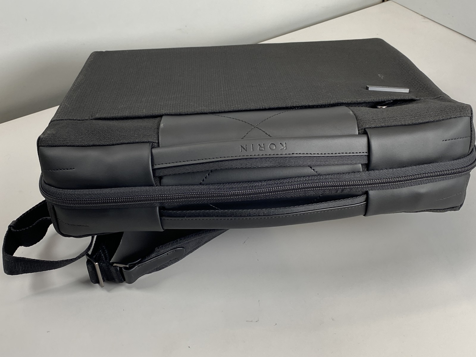 Korin Compack Biometric 6-in-1 Anti-theft Backpack-Black