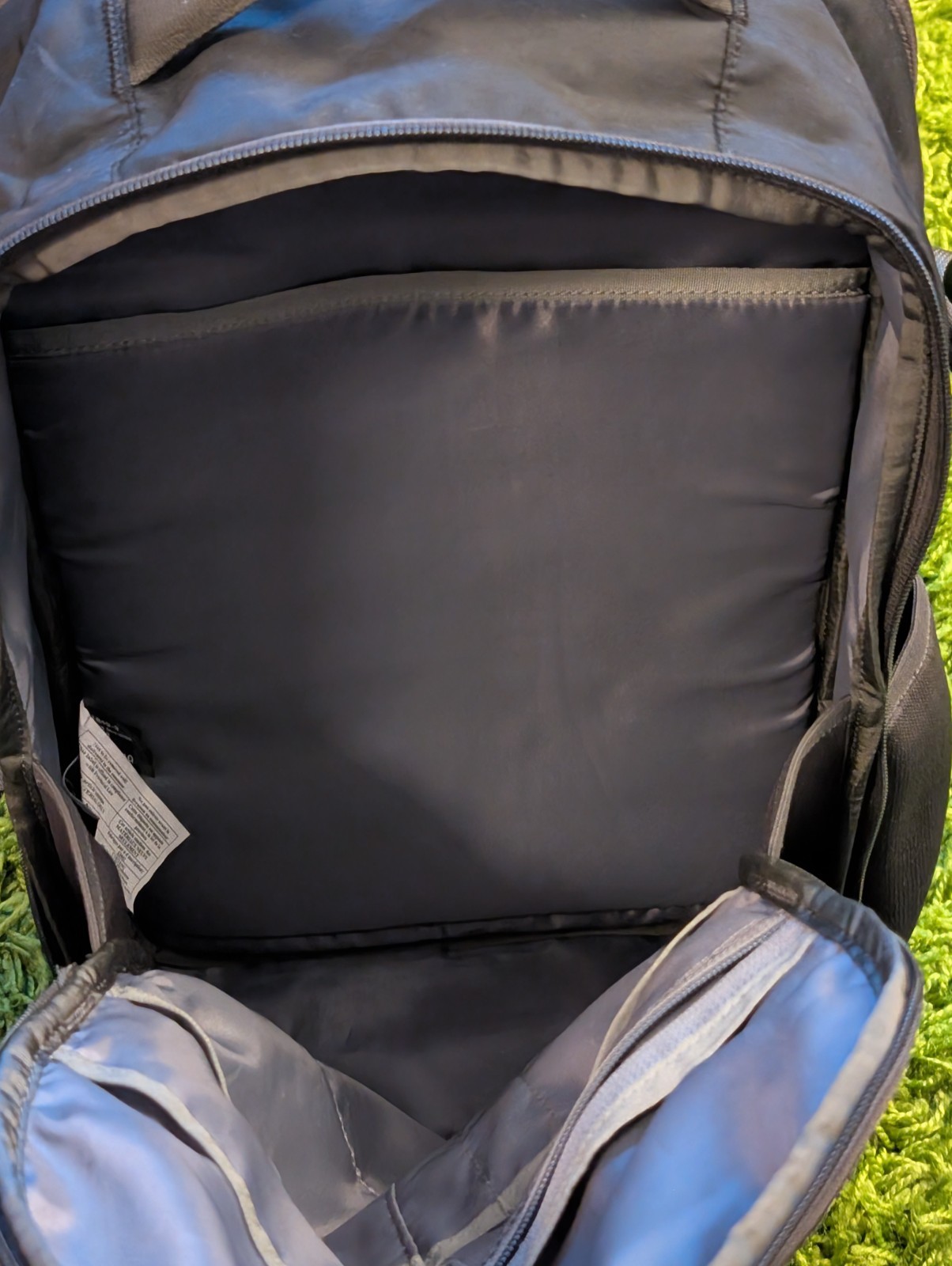 RARE Timbuk2 Division Laptop Backpack Google Edition Black Water Resistant 18L