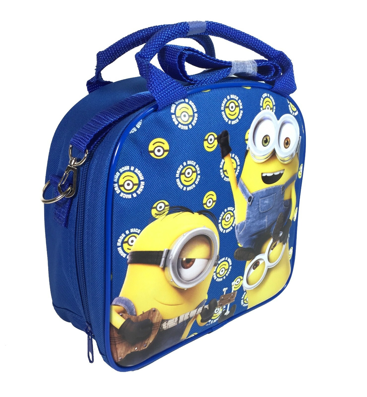 Despicable Me Minions Authentic Licensed insulated Lunch Bag (Royal Blue)