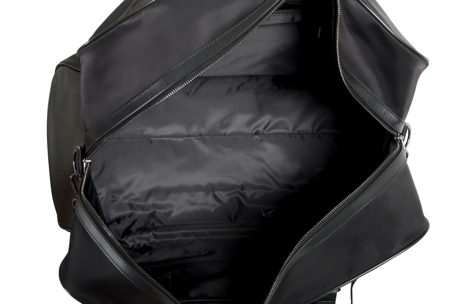 Roberto Cavalli Men’s Black Shoulder Duffle Travel Bag