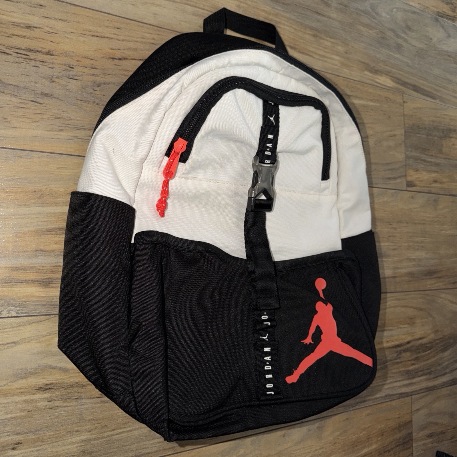 Air Jordan Kids’ Backpack White & Black For Girl Or Boys