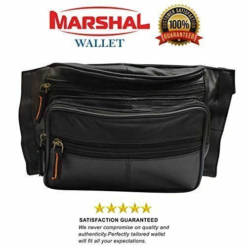Black Tactical Pistol Concealment Fanny Pack CCW Concealed Carry Gun Pouch with