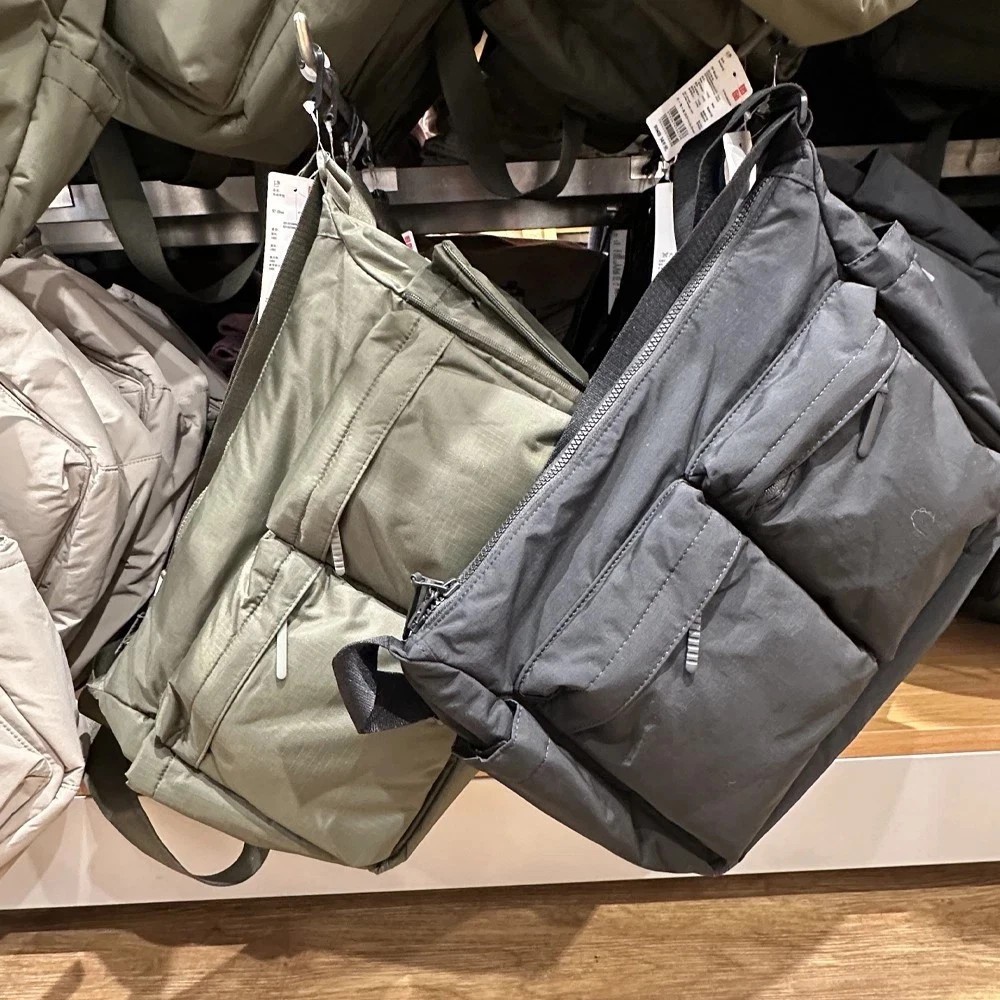 Casual Multi-pocket Messenger Bag Men Women Shoulder Bag Travel Sport Bag