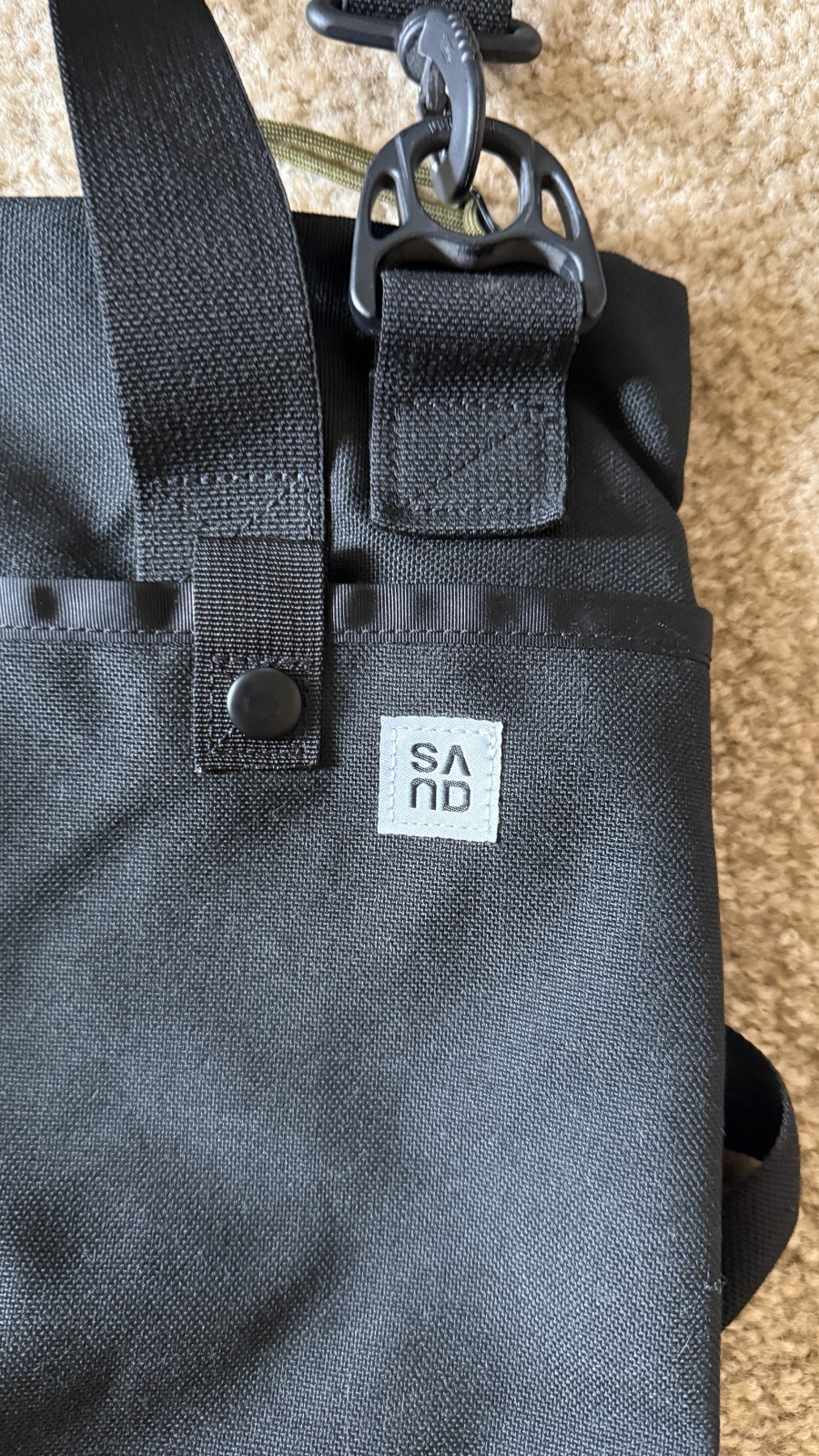 Sand Outdoor Goods – Utility Tote – Black, Camo