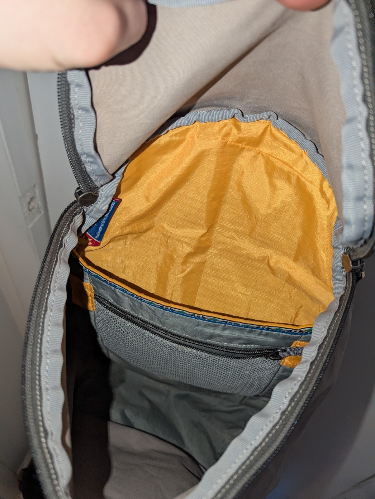 Cotopaxi Boma 13L Backpack Gray Cotton Nylon Canvas Lightweight