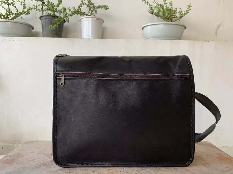 Vintage Brown Pro Max Leather Laptop Satchel Messenger Bag for Men New