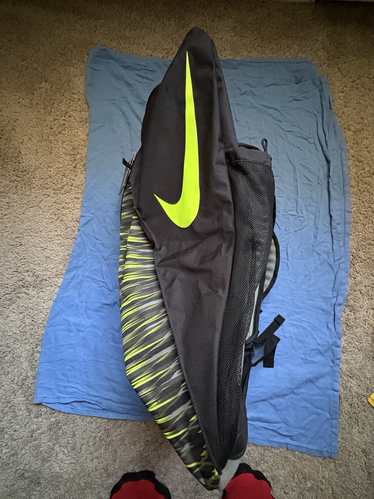 Nike KD VIII Max Air Backpack -Kevin Durant Black Neon Green