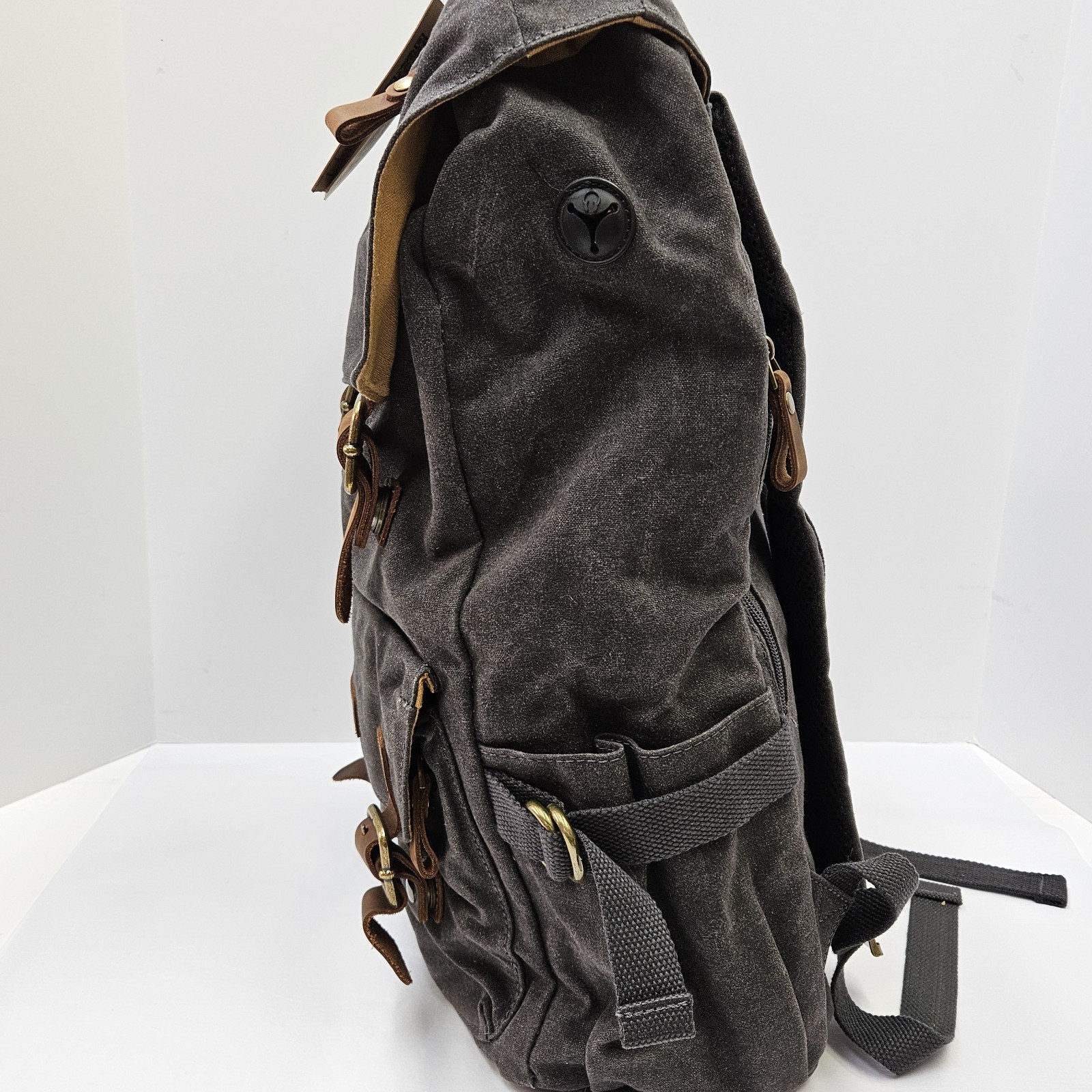 New Kattee Large Tin Cloth Heavy Duty Cotton Canvas Backpack Rucksack