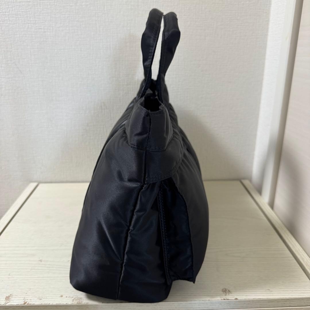Authentic Yoshida Kaban PORTER TANKER Tote Bag 340mm Black Nylon Near Mint