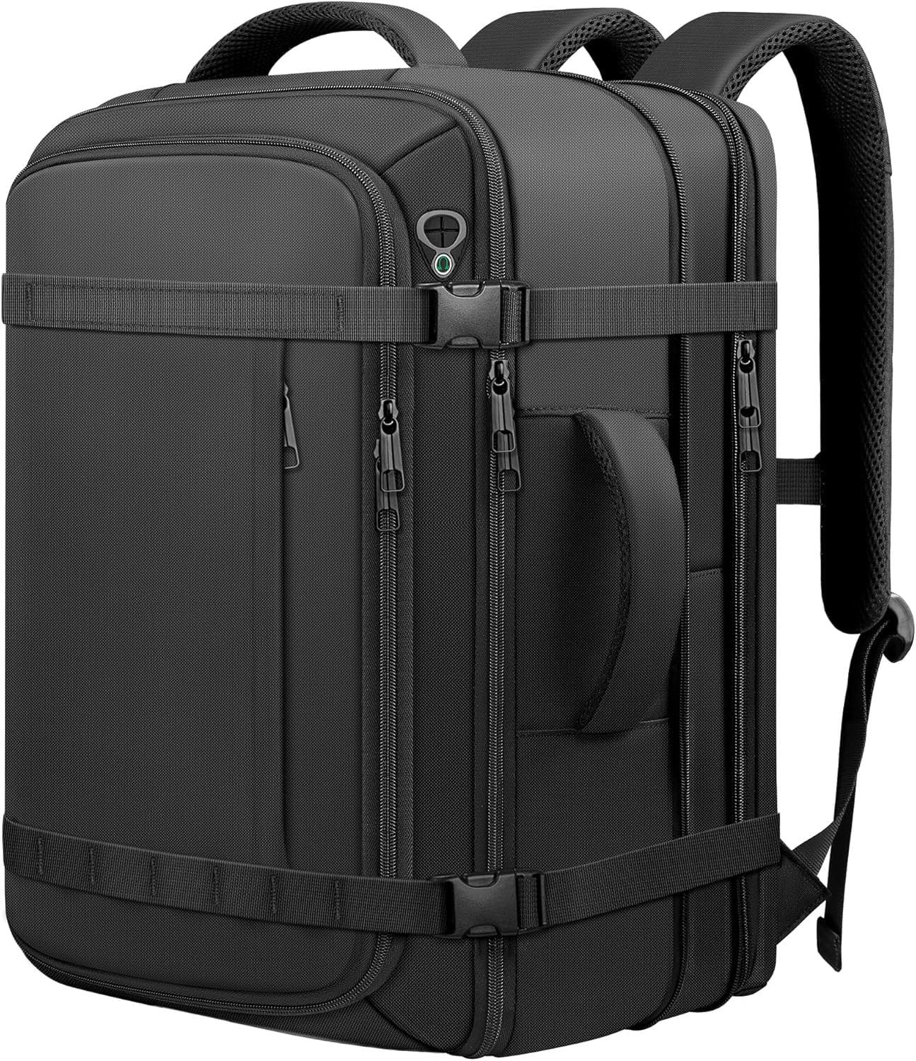 Ample Space Travel Backpack with LifetimeWarranty,Expandable Carry on Backpac…