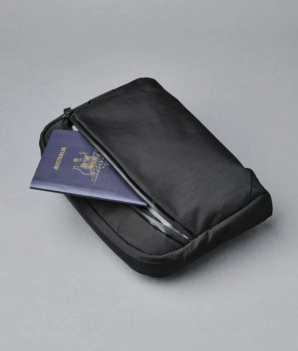 ALPAKA Flight Sling Bag Cross Body Pack Tactical Utility Travel Black New!