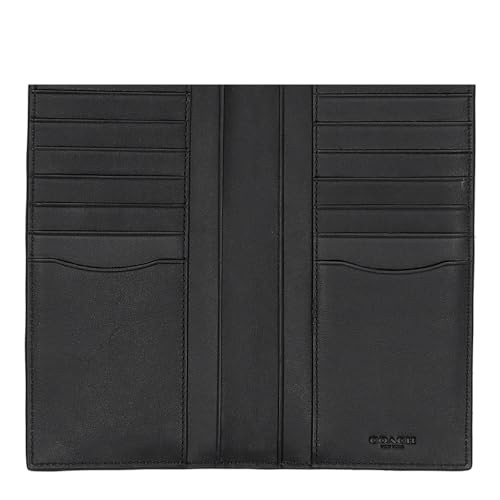 Coach Men’s Long Wallet CW356 Black/Black