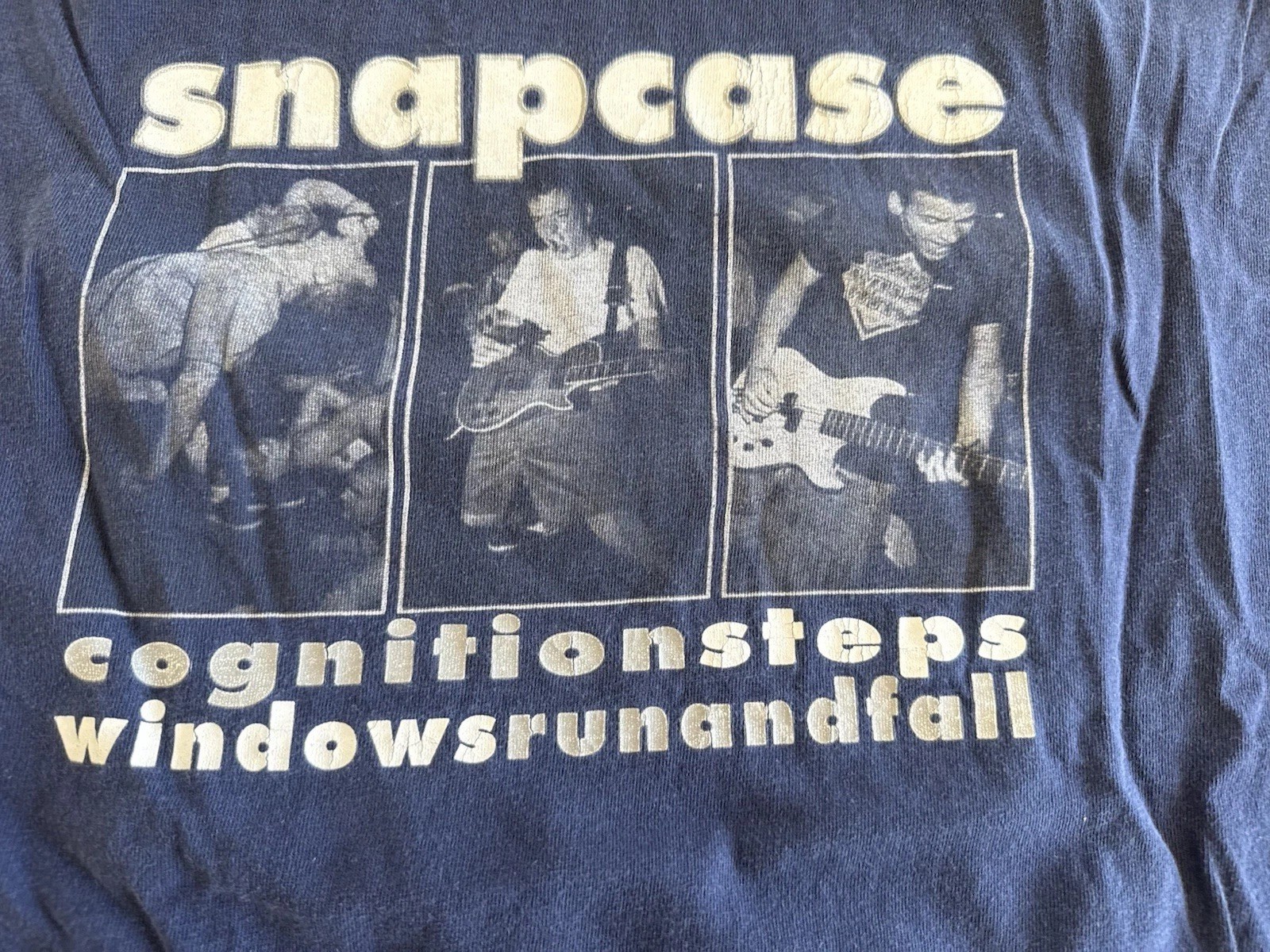 Snapcase Windows Run and Falls Victory Condition Steps Vintage 1995 90S T-Shirt