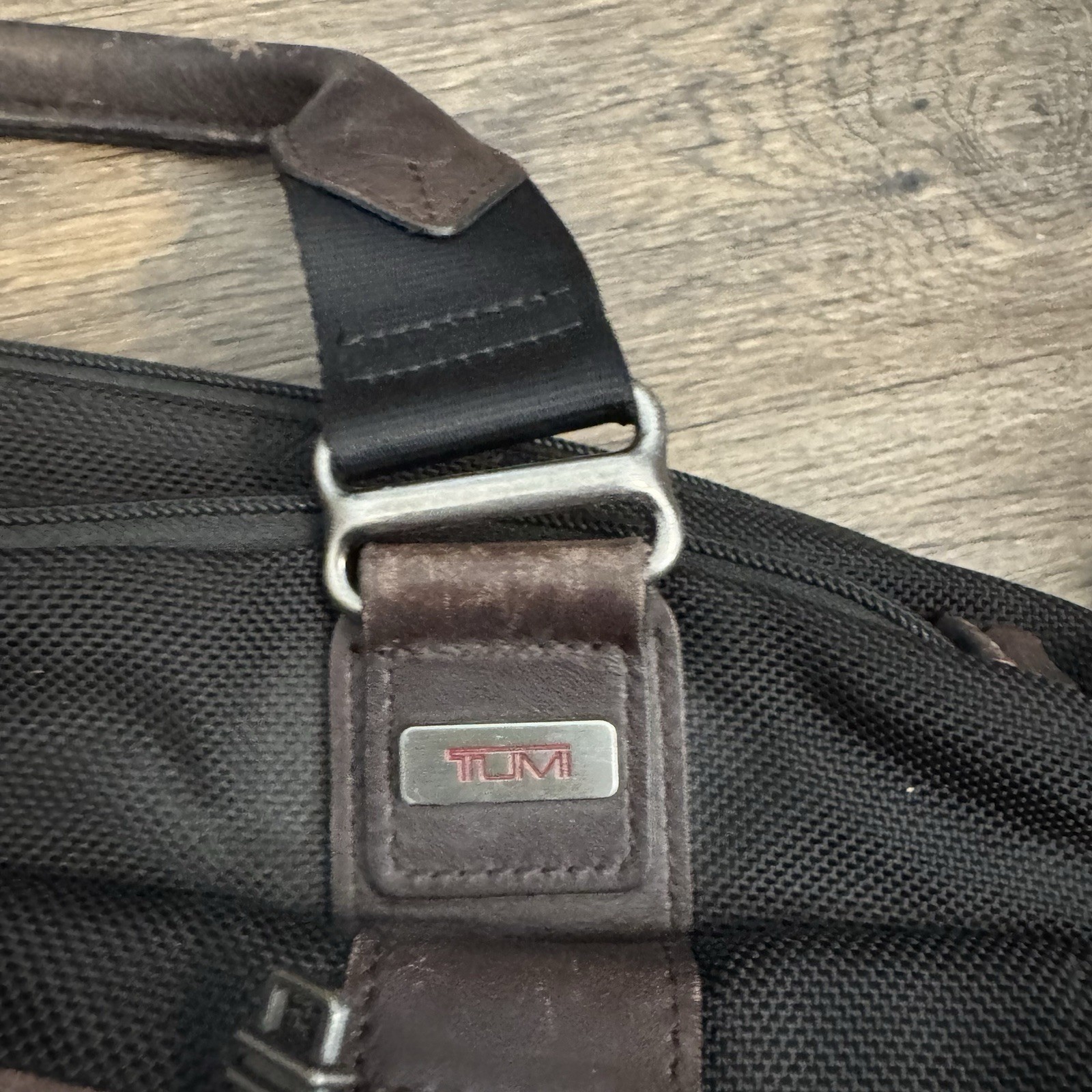 Tumi Alpha Bravo Pinkney Flap Brief Case 2-Way Hand Shoulder Messenger Bag