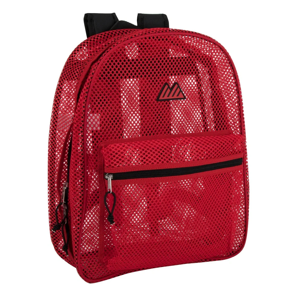 17 Inch Premium Mesh Backpack Case Pack 24